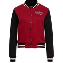 Queen Kerosin College Jacke We Can Do It rot XXL