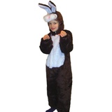 Krause & Sohn Kinderkostüm Hase Gr. 116 Tier Fasching Osterhase Hasenkostüm