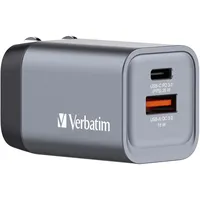 Verbatim GNC-35 GaN Charger 34W 1xUSB-C PD, 1xUSB-A QC 3.0 32200