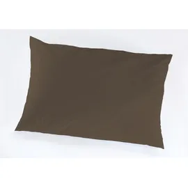 VARIO Kissenbezug Vario Jersey 40 x 60 cm Braun
