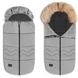 lionelo Lionelo, Kinderwagen Fusssack, Fusssack FRODE Grey Dove