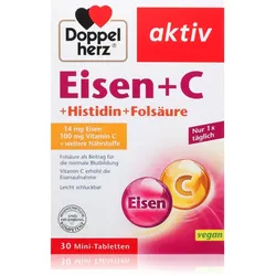 Doppelherz Aktiv Eisen+C Tabletten zur Unterstützung des Immunsystems 30 TABL