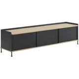 Muuto Enfold Sideboard 186 x 48 cm Eiche geölt / Schwarz