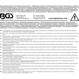 BGS 4129 | Werkstattwageneinlage 1/3: Hammer- und Meißel-Satz 14-tlg.