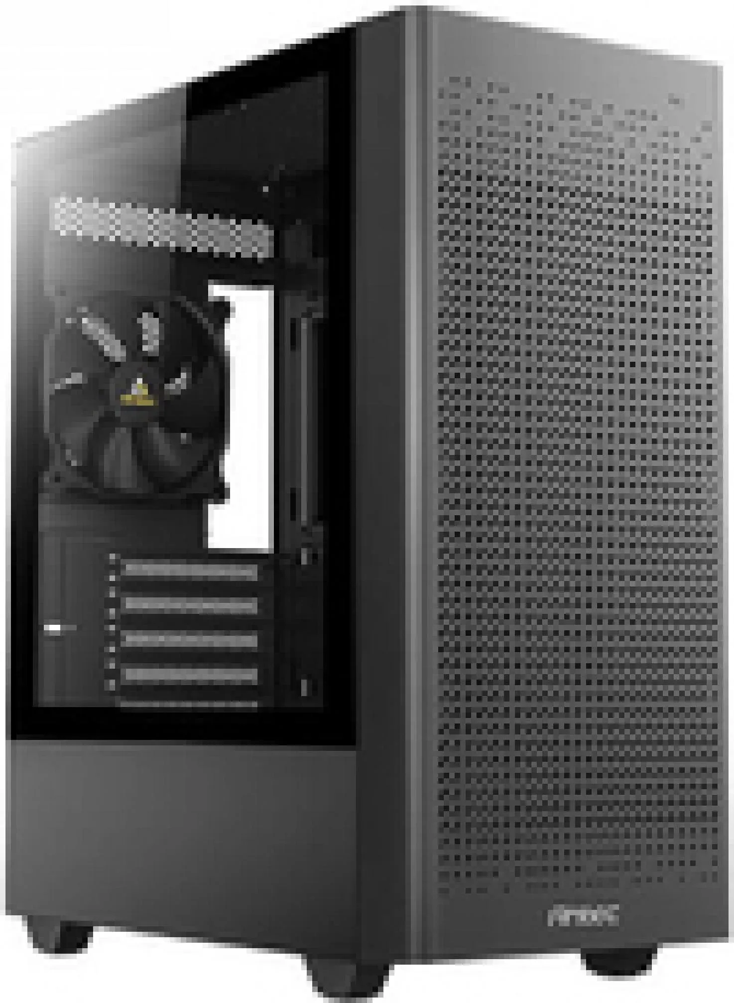 Antec NX500M (ITX, mATX), PC Gehäuse, Schwarz