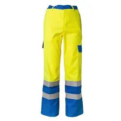 Multinorm Bundhose "MAJOR PROTECT" gelb/kornblau - 102 - gelb