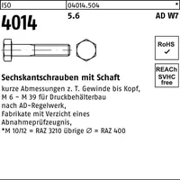 Industrial Quality Supplies Sechskantschraube ISO 4014 Schaft M27 x