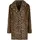 URBAN CLASSICS "Urban Classics Ladies Oversized Faux Fur Leo Coat, Damen, Gr. M leo, 100% Polyester, Mäntel Wintermantel