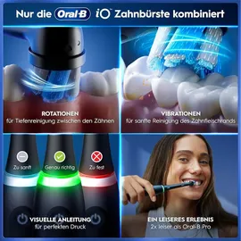 Oral-B iO Series 5 Plus Edition Elektrische Zahnbürste schwarz + Reiseetui