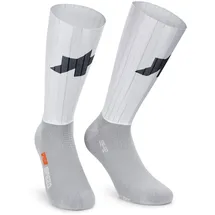 Assos RSR Speed S11 Fahrradsocken 2 Paar Weiß 39-42