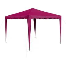 DEMA Faltpavillon 3 x 3 m bordeaux