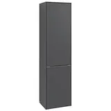 Villeroy & Boch Subway 3.0 Hochschrank C59202VR 40x171x36,2cm, Schanier links/Griff monochrom, graphite