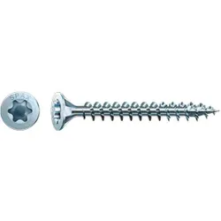 SPAX 1191010500703, Schraube, Metall, Zink, Holz, Flachkopf, Torx, Metallisch