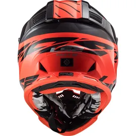 LS2 MX437 Fast Evo roar matt black red