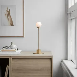 Northern Snowball Tischleuchte, messing