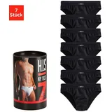 H.I.S. Slip unifarben schwarz S 7er Pack