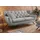 KAWOLA 2,5-Sitzer Charme Cord hellgrau