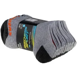 Skechers  Sportstrümpfe Boys 6pk No Show Socks  in Grau, 31 / 34