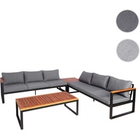 Mendler HWC-L26 Lounge-Set dunkelgrau