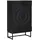 vidaXL Highboard 55 x 95 x 30 cm Schwarz