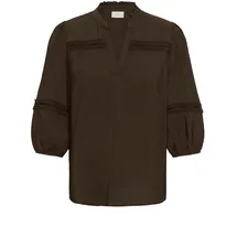 Kaffe Bluse KAsonja Braun 38