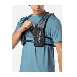 Nathan Quickstart 2.0 Trinkweste 3 L Gravity Gray / Reflective Silver