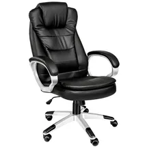 Tectake tectake® Bürostuhl Zulu Schwarz