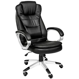 Tectake tectake® Bürostuhl Zulu Schwarz