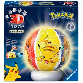 Ravensburger 3D Puzzle-Ball Nachtlicht Pokémon