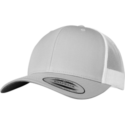Flexfit Retro Trucker 2-Tone Cap, silver/white