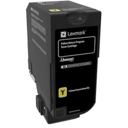Lexmark 74C20Y0 Toner Gelb 3.000 Seiten Return für CX725 CS720 CS725