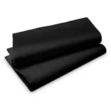 25x DUNI Evolin®-Tischdecke 127 x 220 cm Schwarz