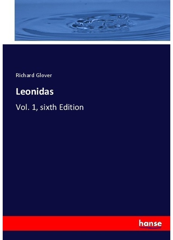 Leonidas - Richard Glover, Kartoniert (TB)