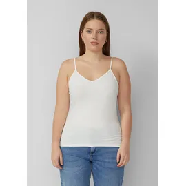 QS T-Shirt in 0200_creme | creme - 52