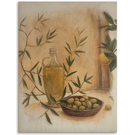 Artland Holzbild »Oliven und Zitronen«, (1 St.), beige