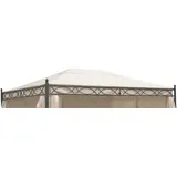 FRG Ersatzdach Pavillon Rivoli 3 x 4 m Weiß