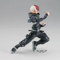 BANPRESTO My Hero Academia Shoto Todoroki Figur 17 cm - Schwarz