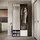 Home Affaire DINO Kompaktgarderobe Garderobenschrank 90 x 33 x 190 grau