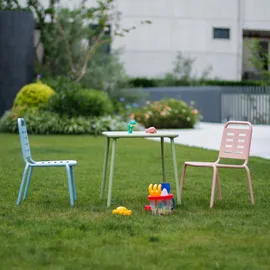 casa.pro Kindersitzgruppe Etroubles 45 x 48 x 45 cm Stahl mehrfarbig