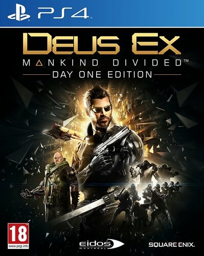 Deus Ex 4 Mankind Divided Day One Edition - PS4 [EU Version]