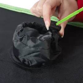 highwerk Growzelt 80 x 80 x 180 cm Schwarz Grün