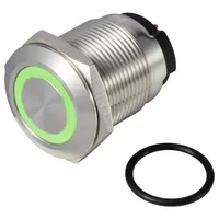 TRU Components TC-13224196 ONPOW6319F-10E/Q/G/12V/S Drucktaster 36 V DC/AC 2