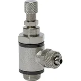 Riegler Drosselventil, Drosselung beids.,Schnellverschr. M5, Schl.4/2,5