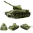 ES-Toys Panzer Russischer T-34/85 RTR mit Schussfunktion, Rauch und Sound (ET4786)