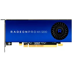 AMD Grafikkarte "Radeon Pro WX 3200" Grafikkarten blau Grafikkarten