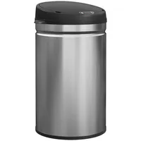 Homcom Sensor-Mülleimer 30 l Silber