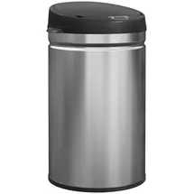 Homcom Sensor-Mülleimer 30 l Silber