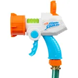 NERF Super Soaker Quadblast Blaster - Gartenschlauchbetriebene Einweichmaschine für epische Hinterhofschlachten