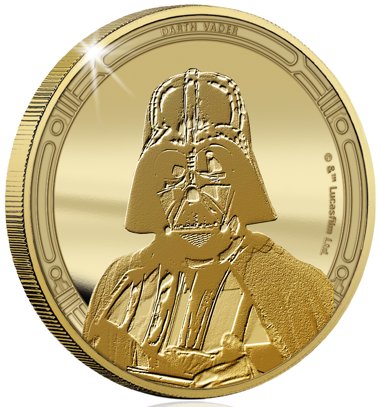Die offizielle 585er "Darth Vader" Goldausgabe