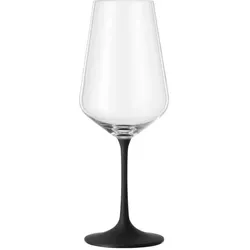 BOHEMIA Cristal Weinglas Sandra Nero 450 ml Kristall, Kristalloptik Schwarz